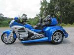 Honda honda gold wing trike bleu - Miniature