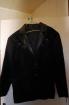 Veste cuir noir style western - Miniature