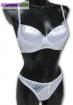 Ensemble soutien gorge tanga satin - Miniature