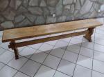 Banc en bois d'épicéa 160 - Miniature