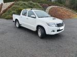 Toyota hilux 2.5-144 d 4wd blanc - Miniature