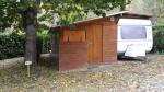  caravane et son toit de marque adria auvent bois style... - Miniature