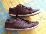 Baskettes  addidas marron taille 9 ½  - 44 - Miniature