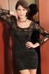 Robe en dentelle noire - Miniature