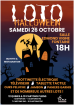 Loto halloween, samedi 26 octobre 2024, 18h salle edmond... - Miniature